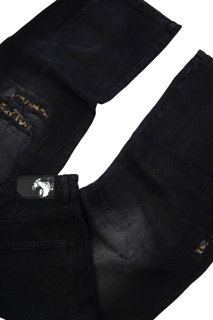 LEOPARD DENIM